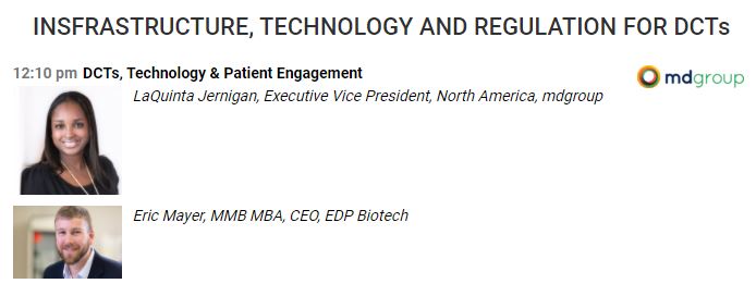 EDP Biotech and MDGroup present Decentralized Trials and Clinical Innovation